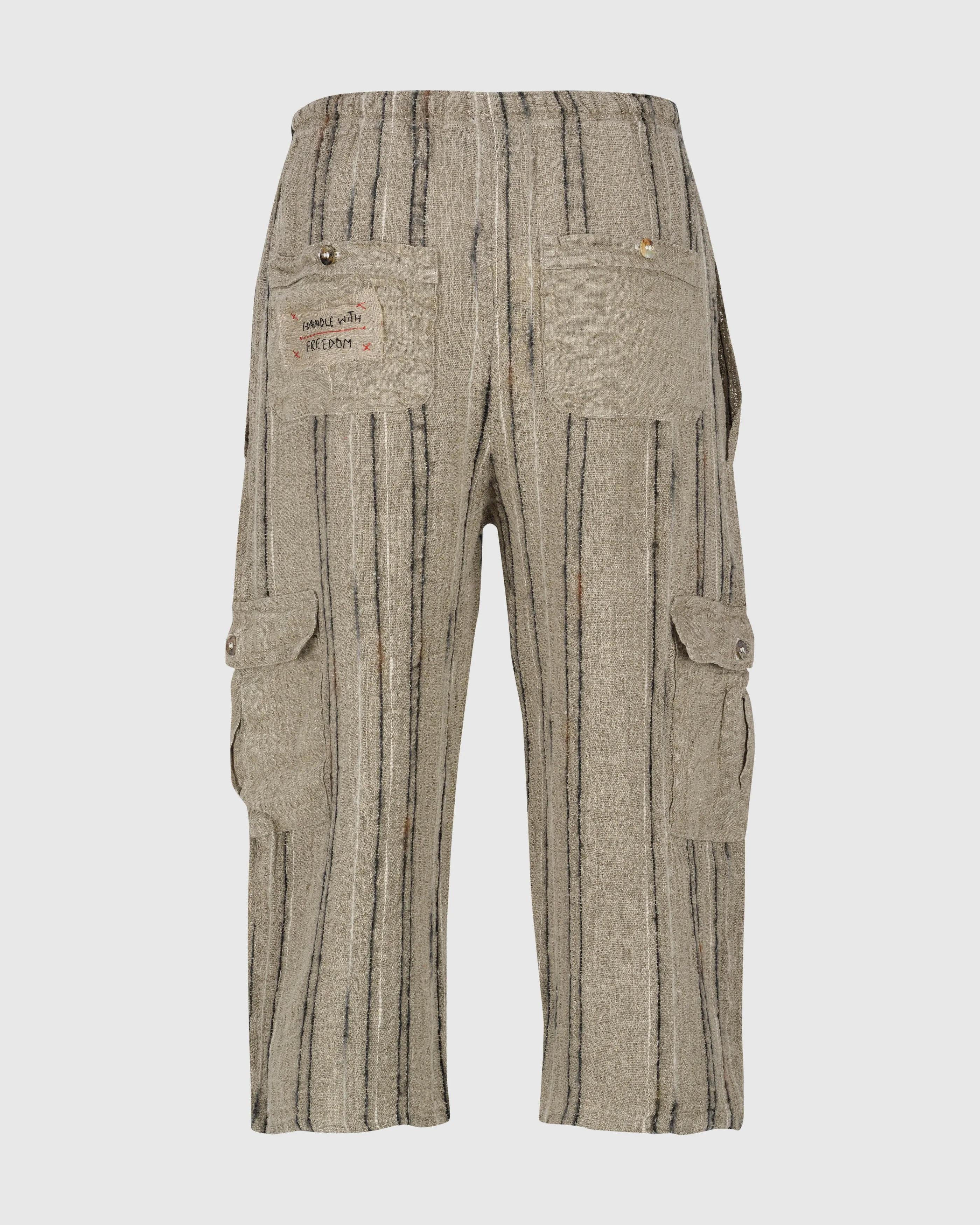 MAREMOTO STRIPED TROUSERS