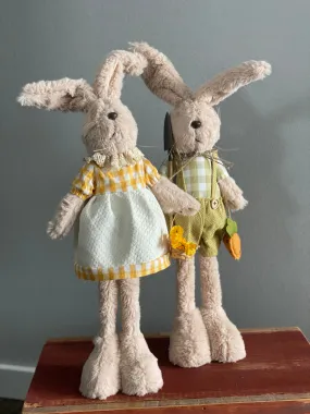 Mr. and Mrs. Garden Bunny