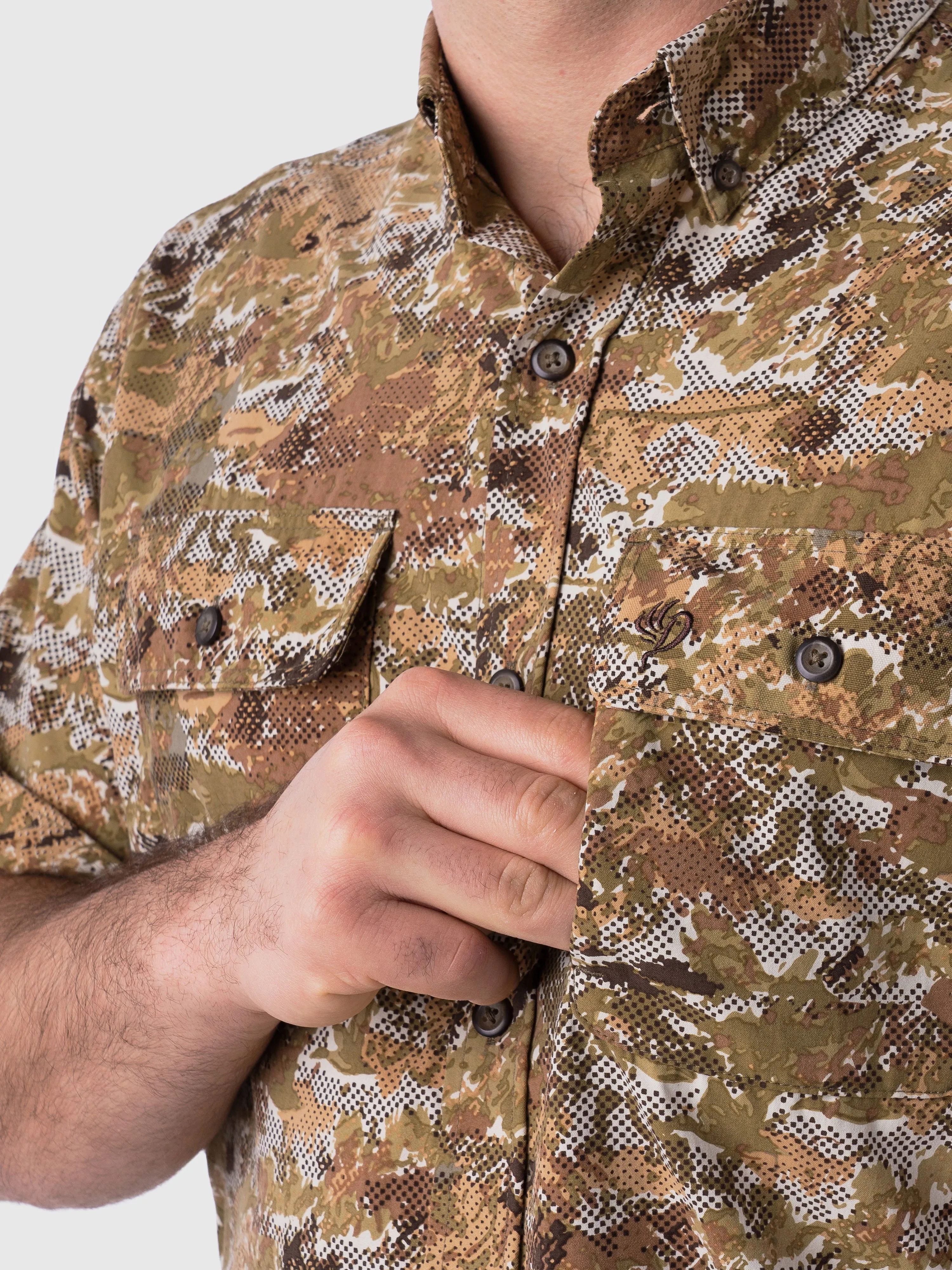 M's Lightweight Hunting Shirt Short Sleeve - Midland