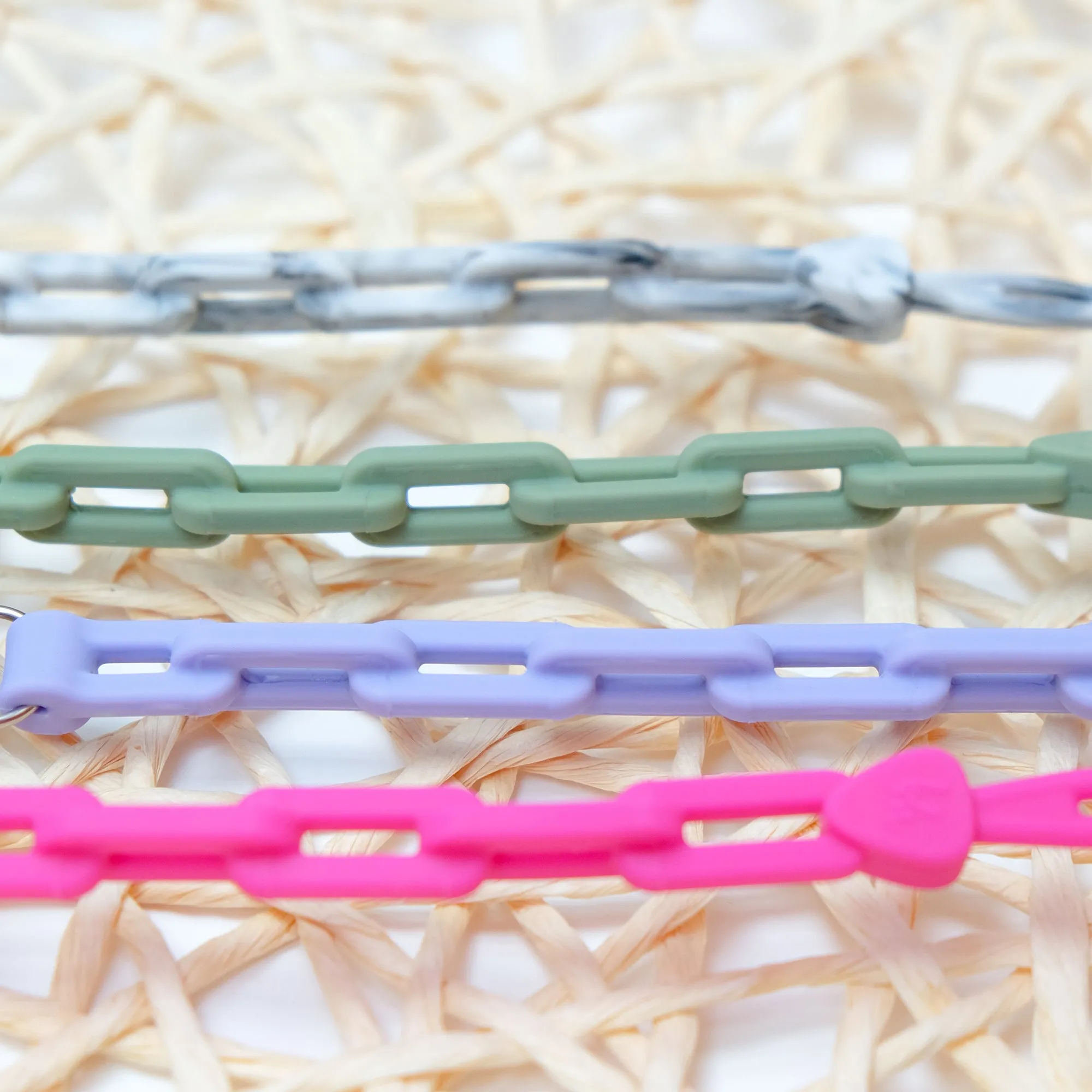 NEW! PaciGrip Silicone Chain Pacifier Clips