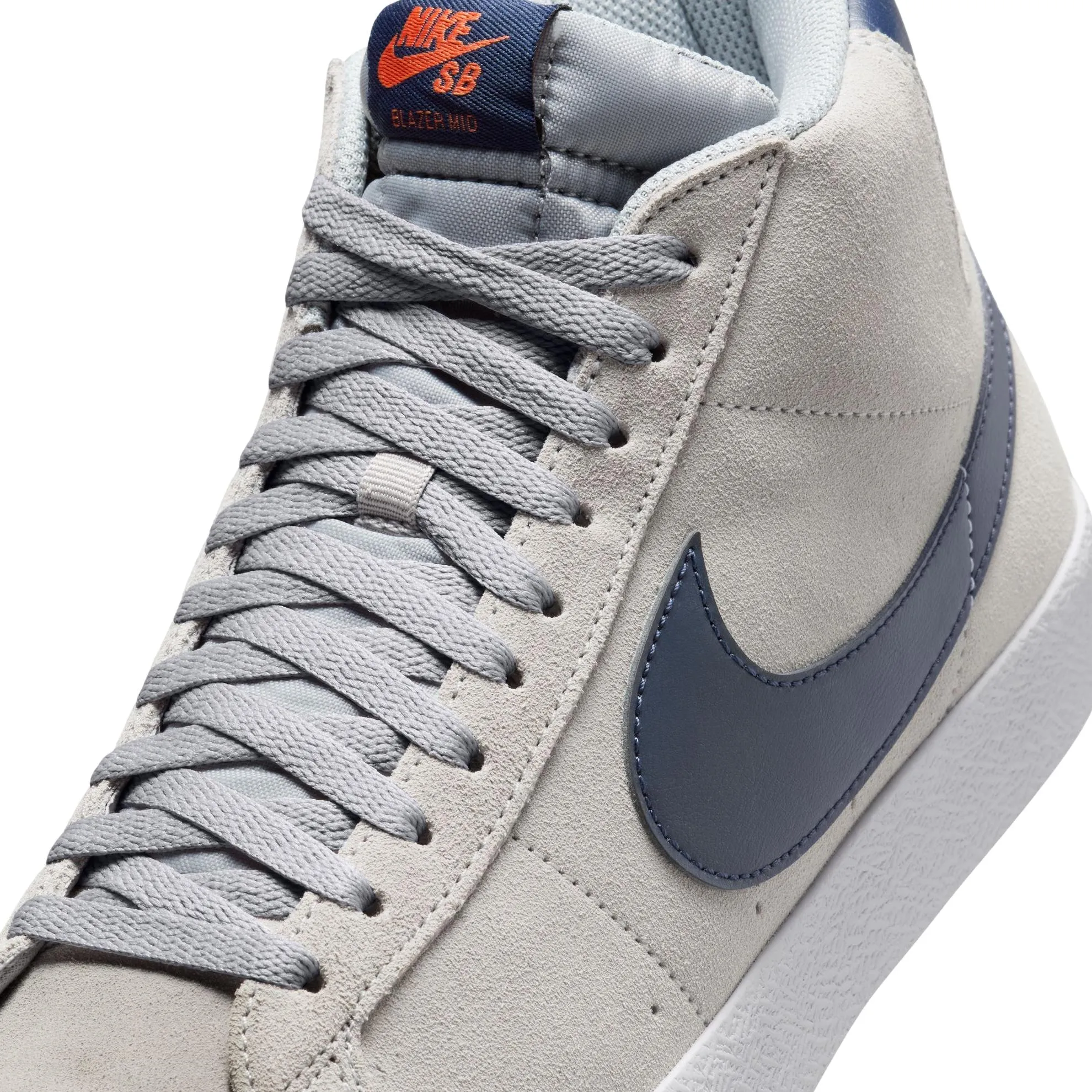 Nike SB Blazer Mid Wolf Grey/Midnight Navy Cosmic Clay