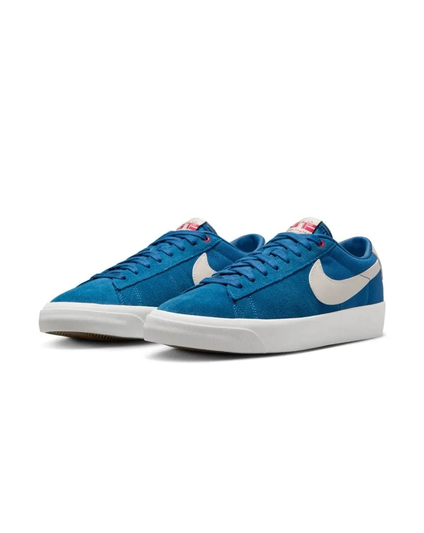 Nike SB Zoom Blazer Low Pro GT - Court Blue / Light Orewood