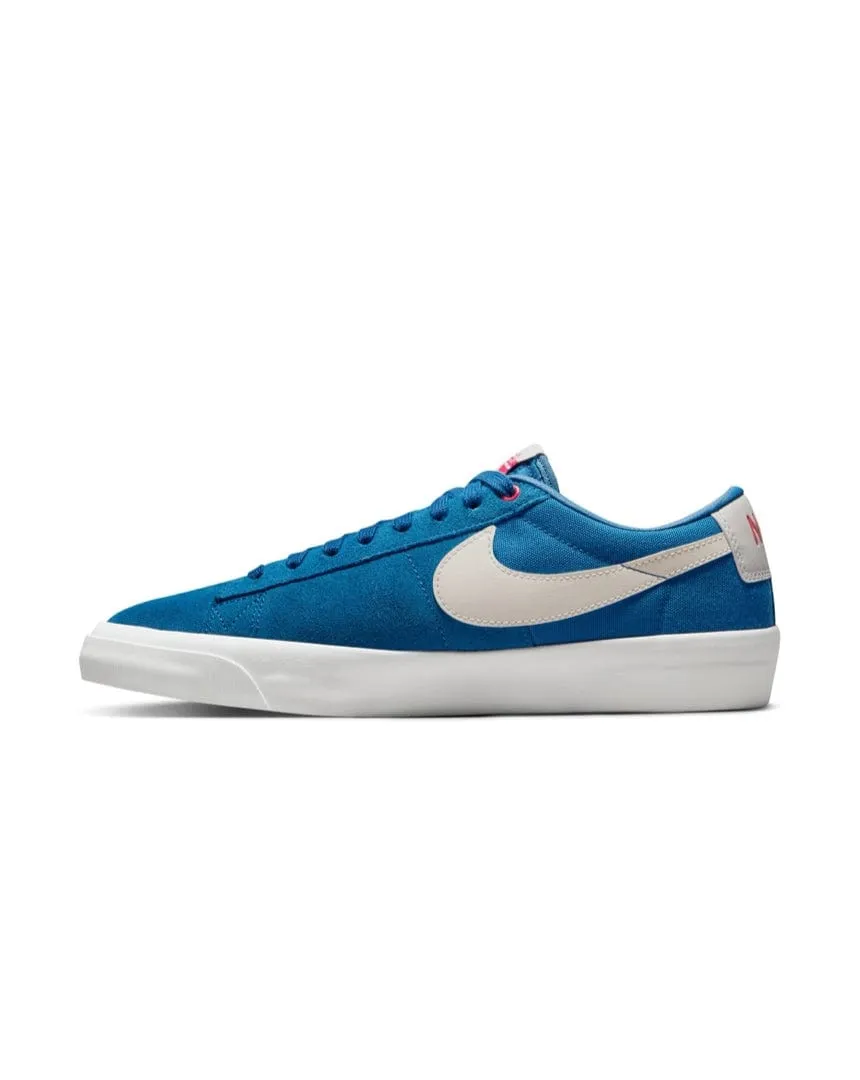 Nike SB Zoom Blazer Low Pro GT - Court Blue / Light Orewood