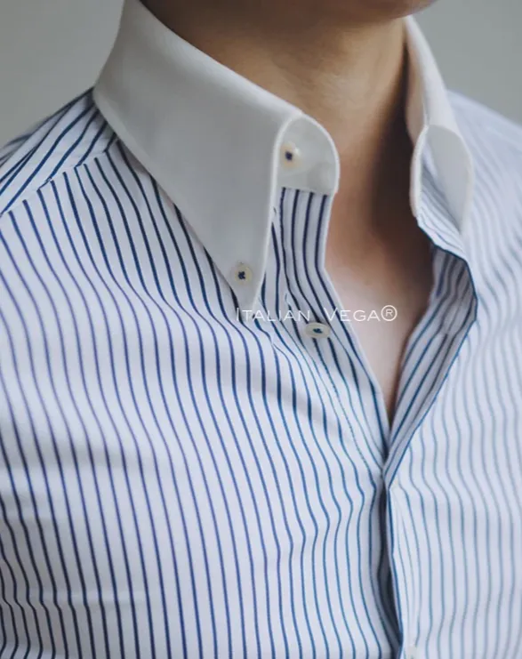 Old Money Classic Striped Shirt by Italian Vega®