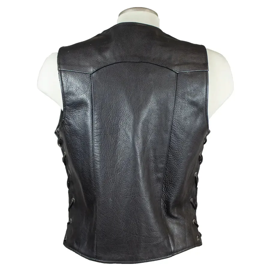 Open Road Women's Western Style Leather Vest