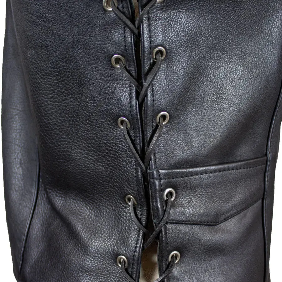 Open Road Women's Western Style Leather Vest