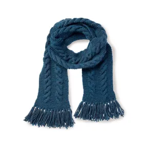 Patons Cable Knit Scarf