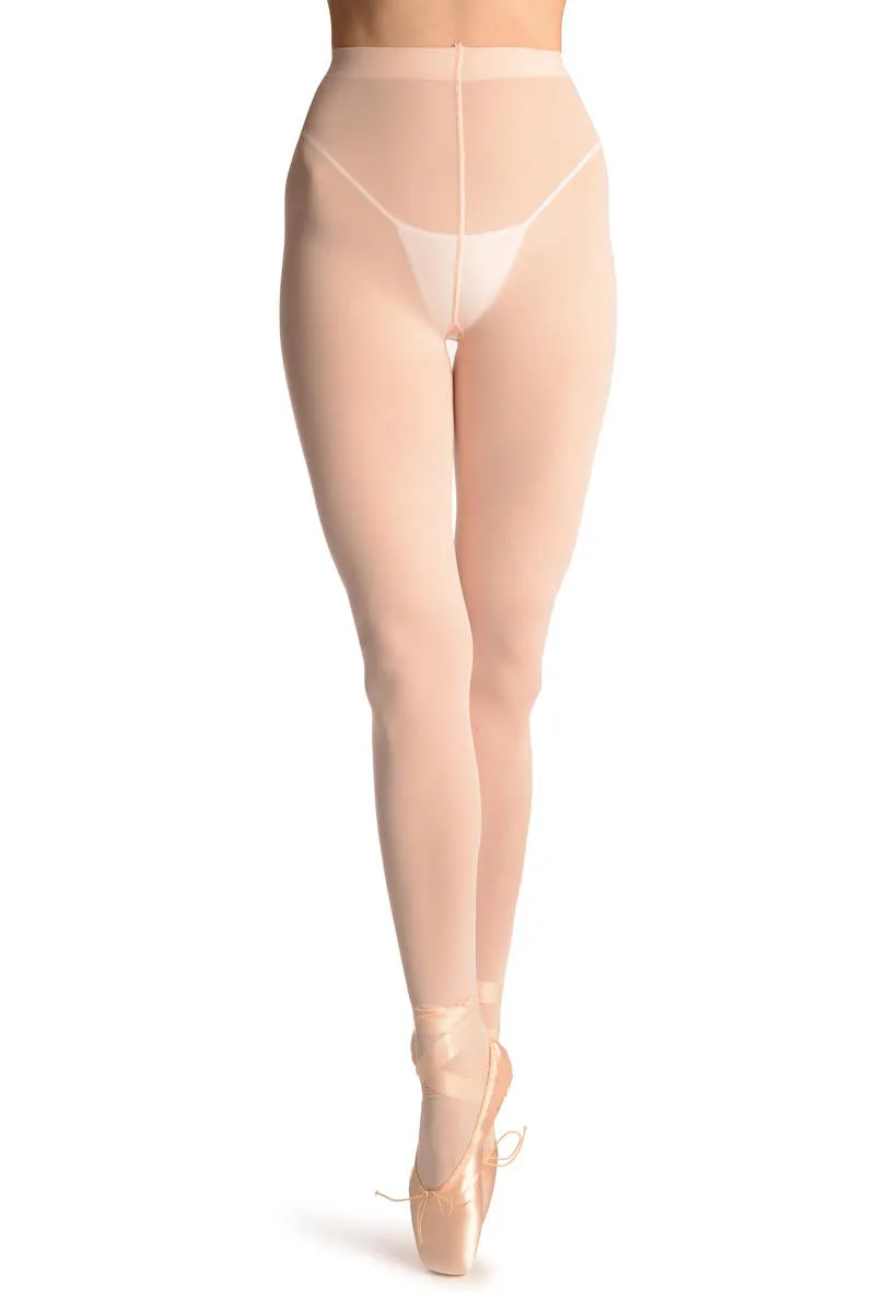 Pink Convertible Ballet Tights 80 Den