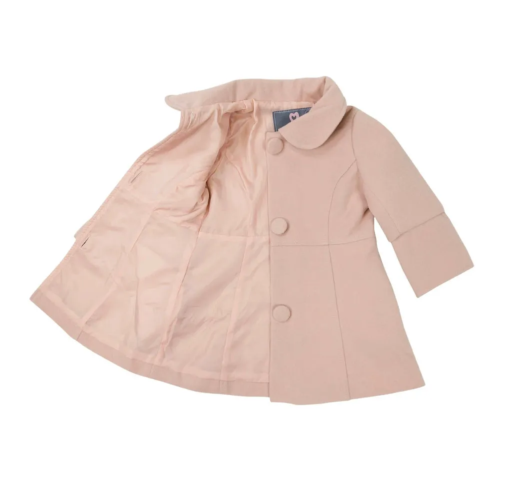 Pink Frill Overcoat -Select Size