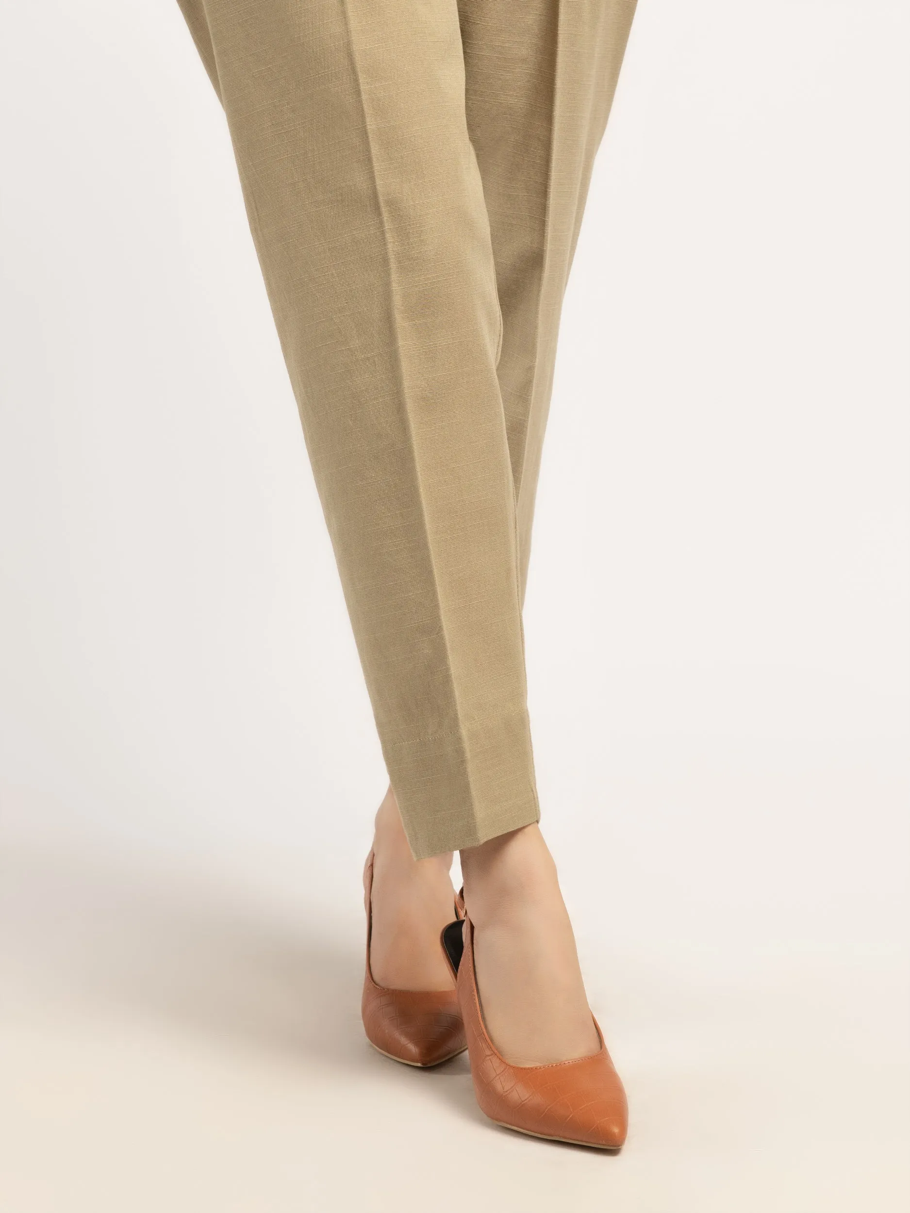 Plain Khaddar Trousers