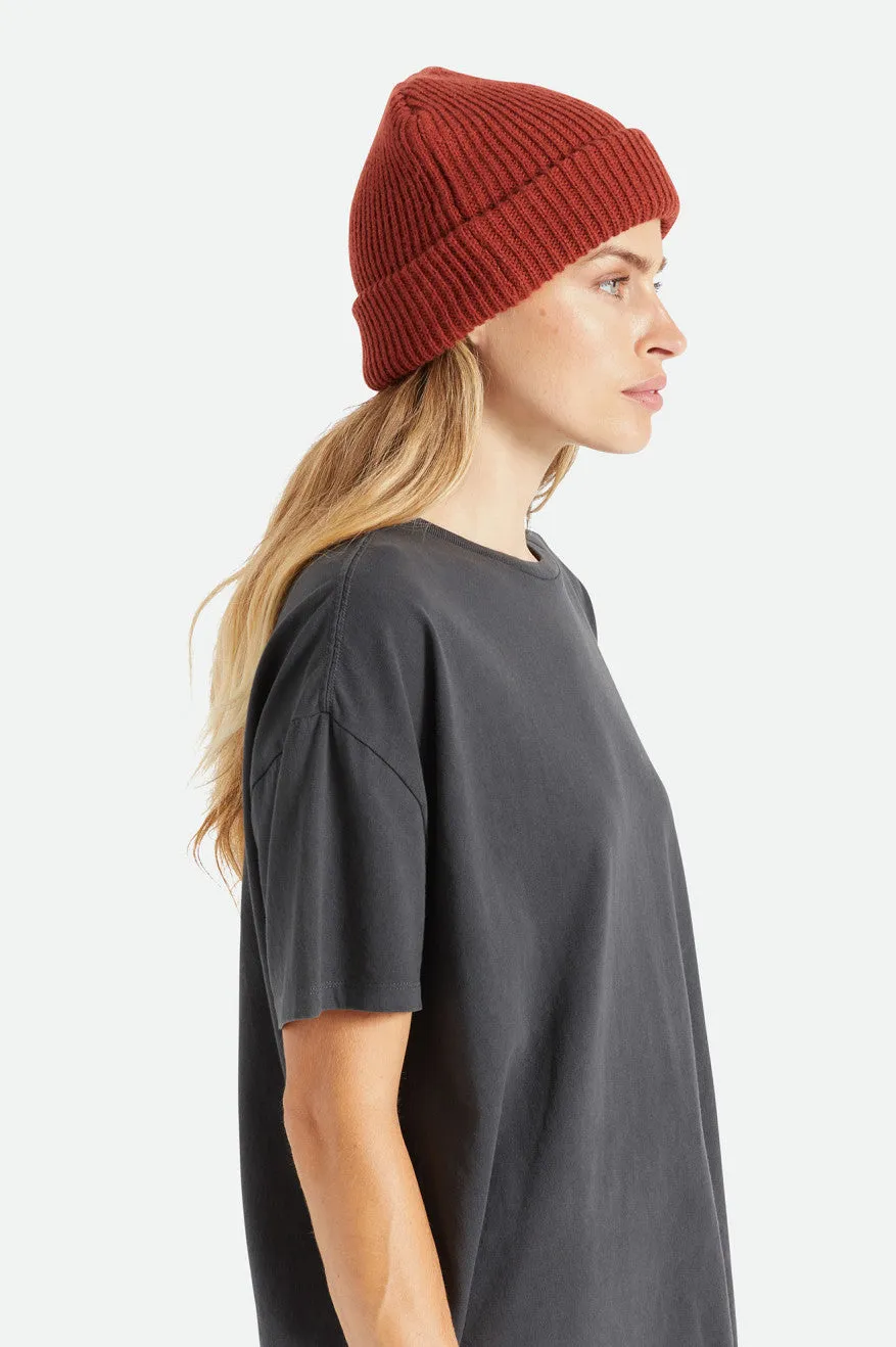 Polar Chunky Beanie - Burnt Henna