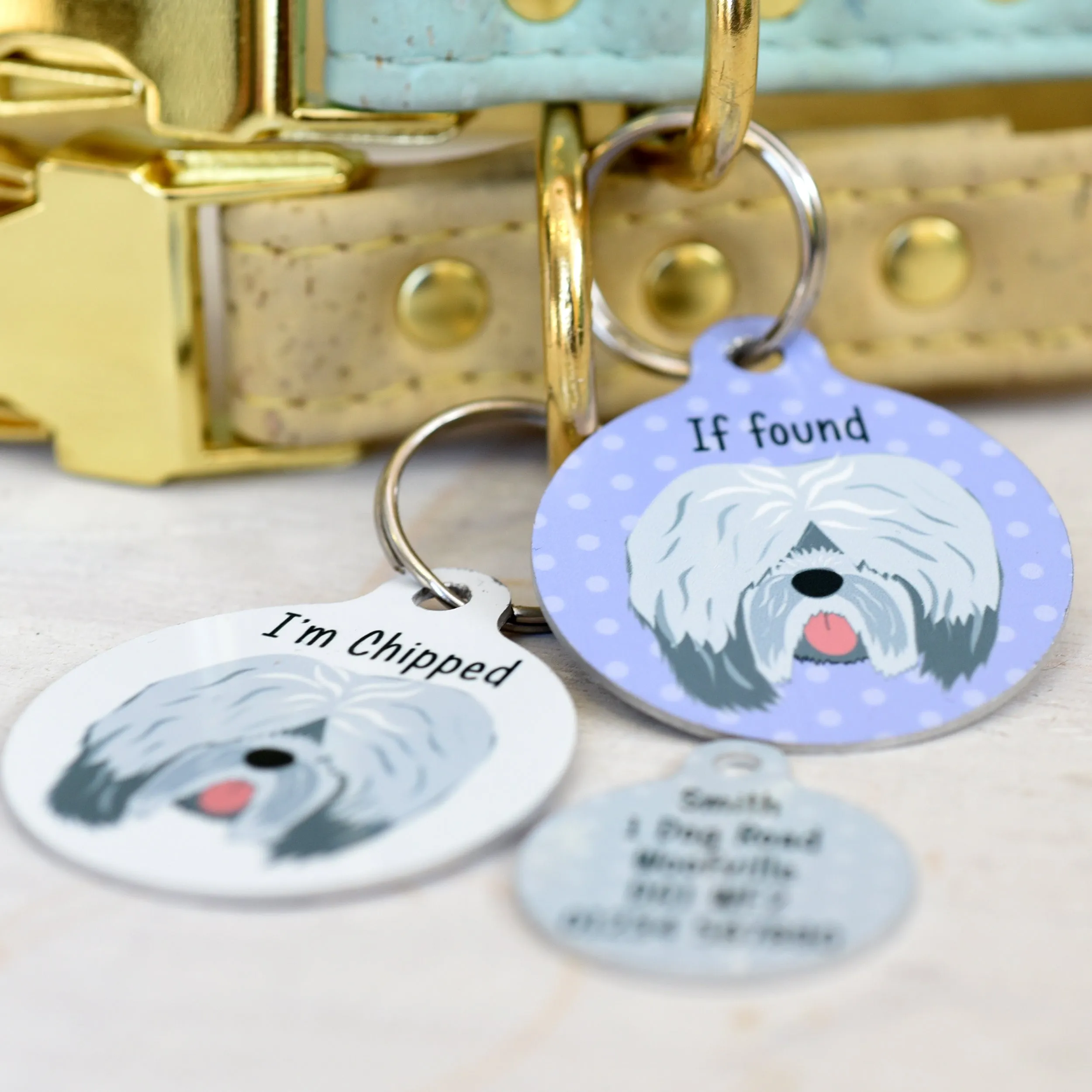 Polish Lowland Sheepdog ID Name Tag