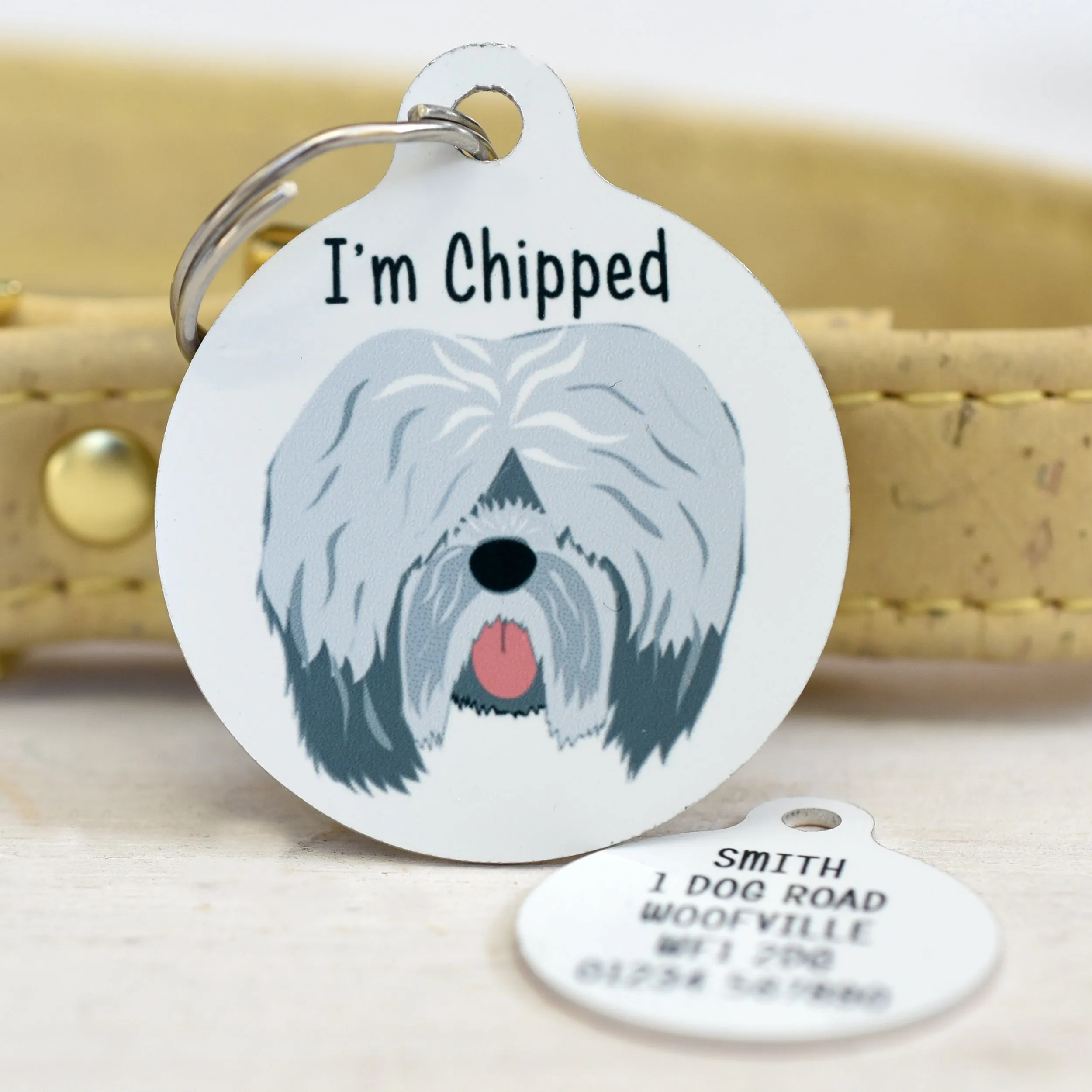 Polish Lowland Sheepdog ID Name Tag