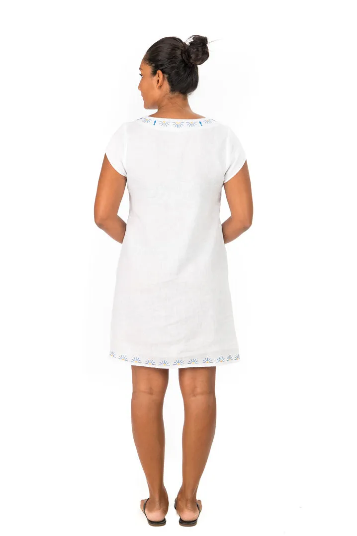 Rachel Dress - White