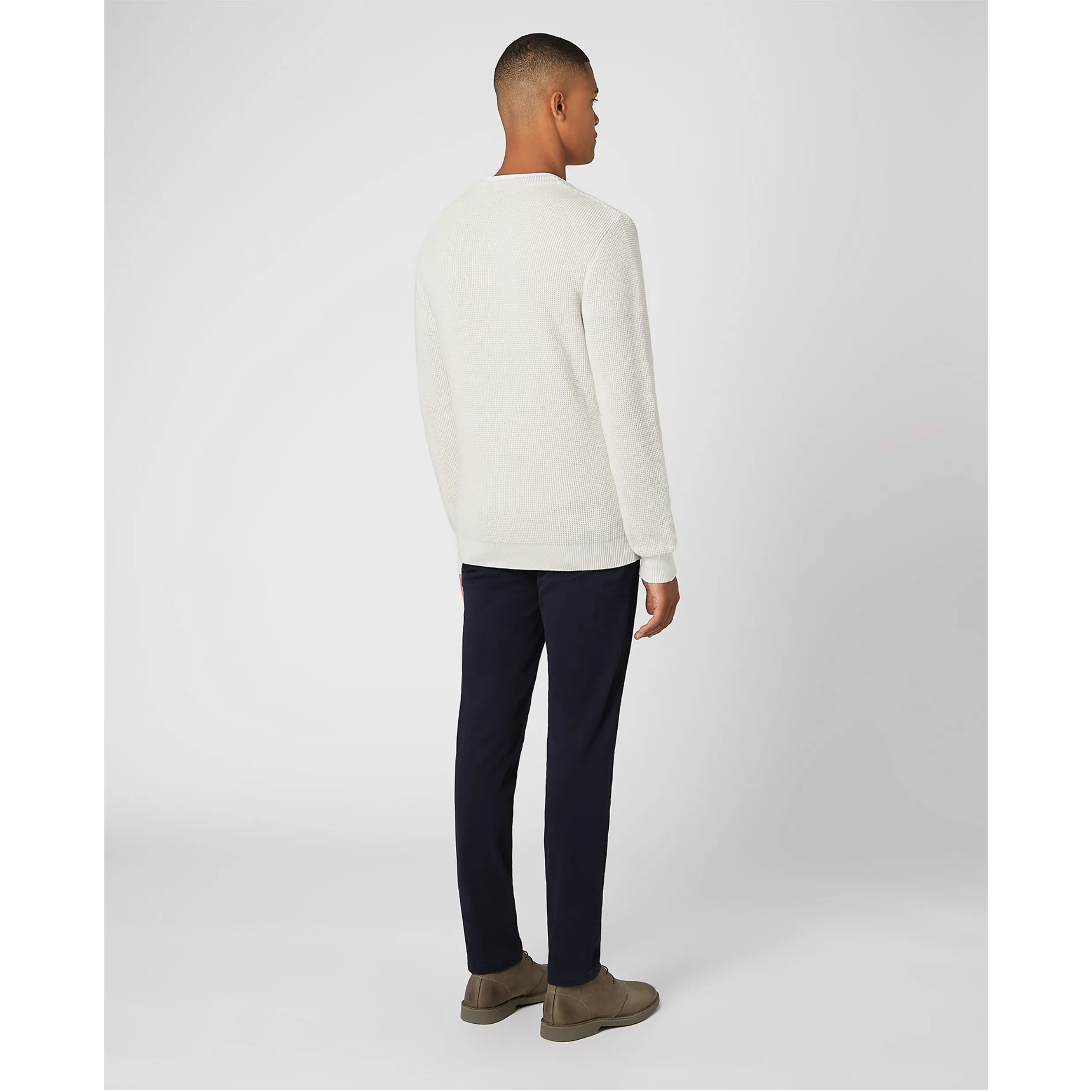 Remus 100% Organic Cotton Crew Neck Sweater 58675