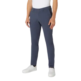 Remus Uomo Slim Leg Cotton-Stretch Chino - Blue