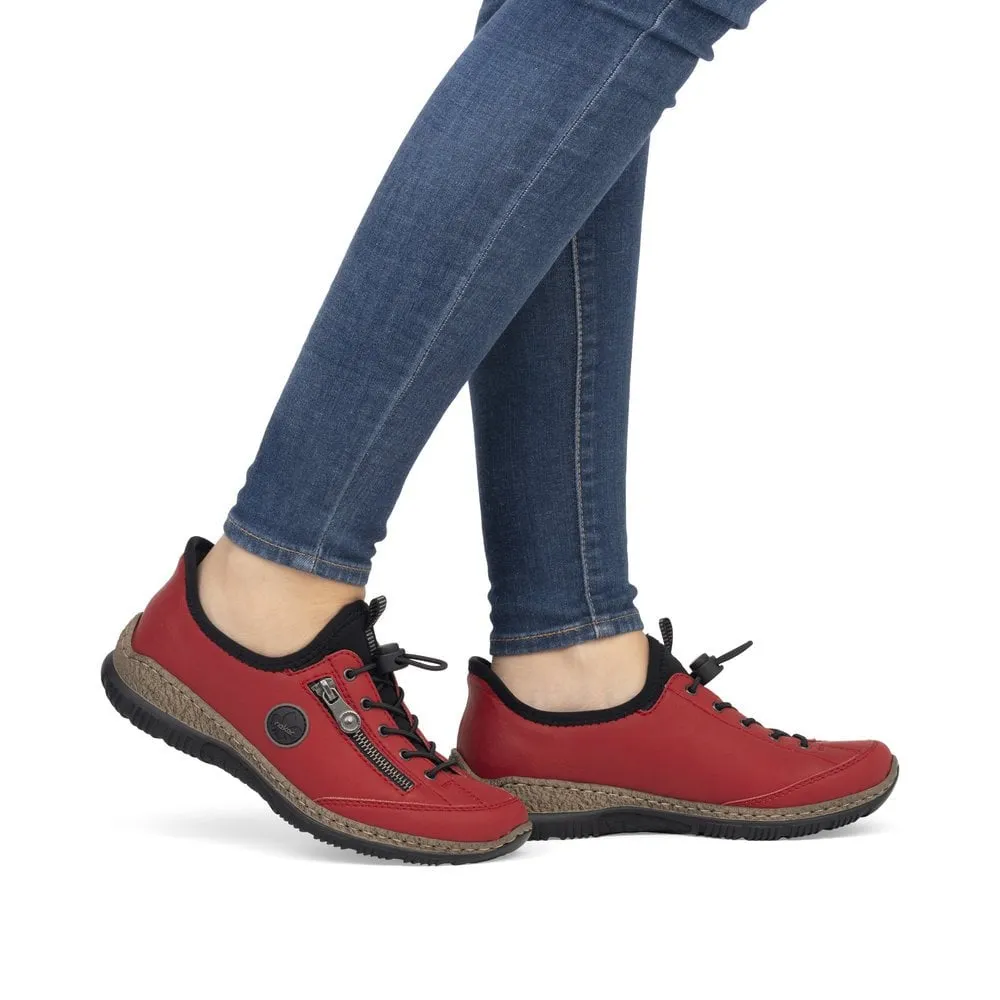 Rieker N3267 Ladies Shoes Red