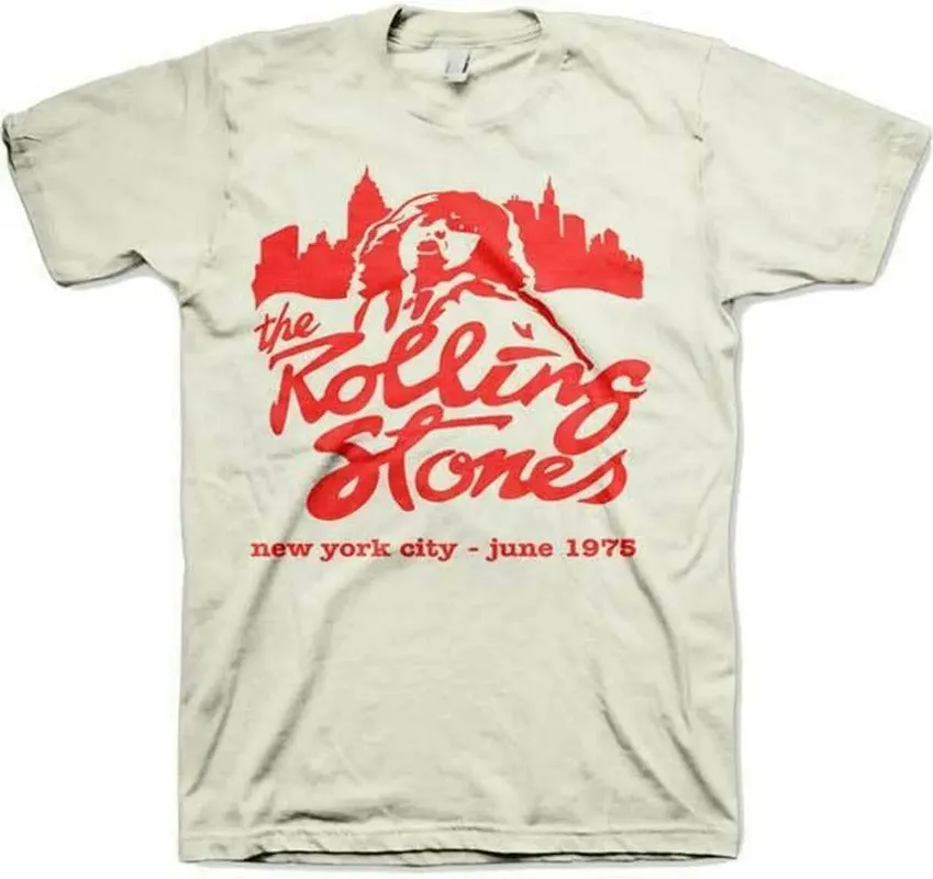 Rolling Stones Mick Jagger 1975 Concert Tee