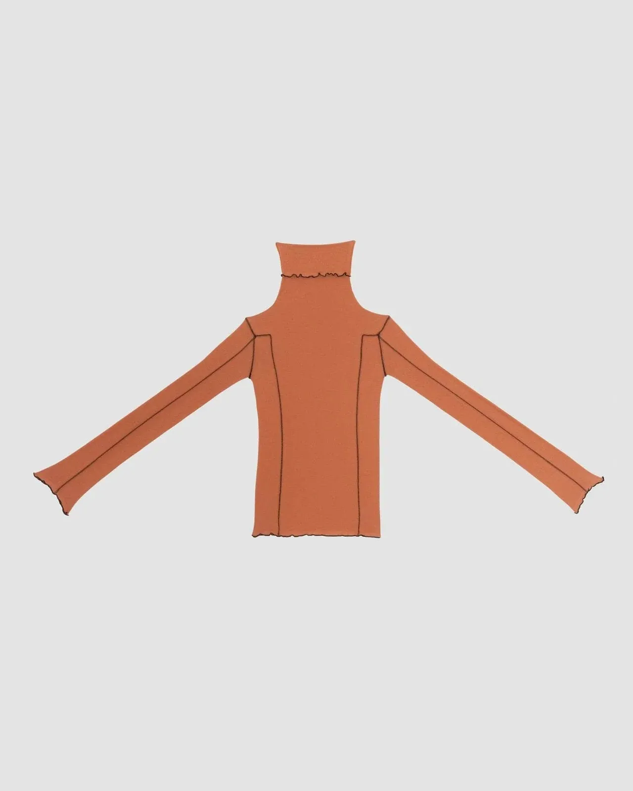 Rust Omato Turtleneck