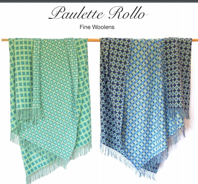 Scottish Felted Knit Throw  by Paulette Rollo