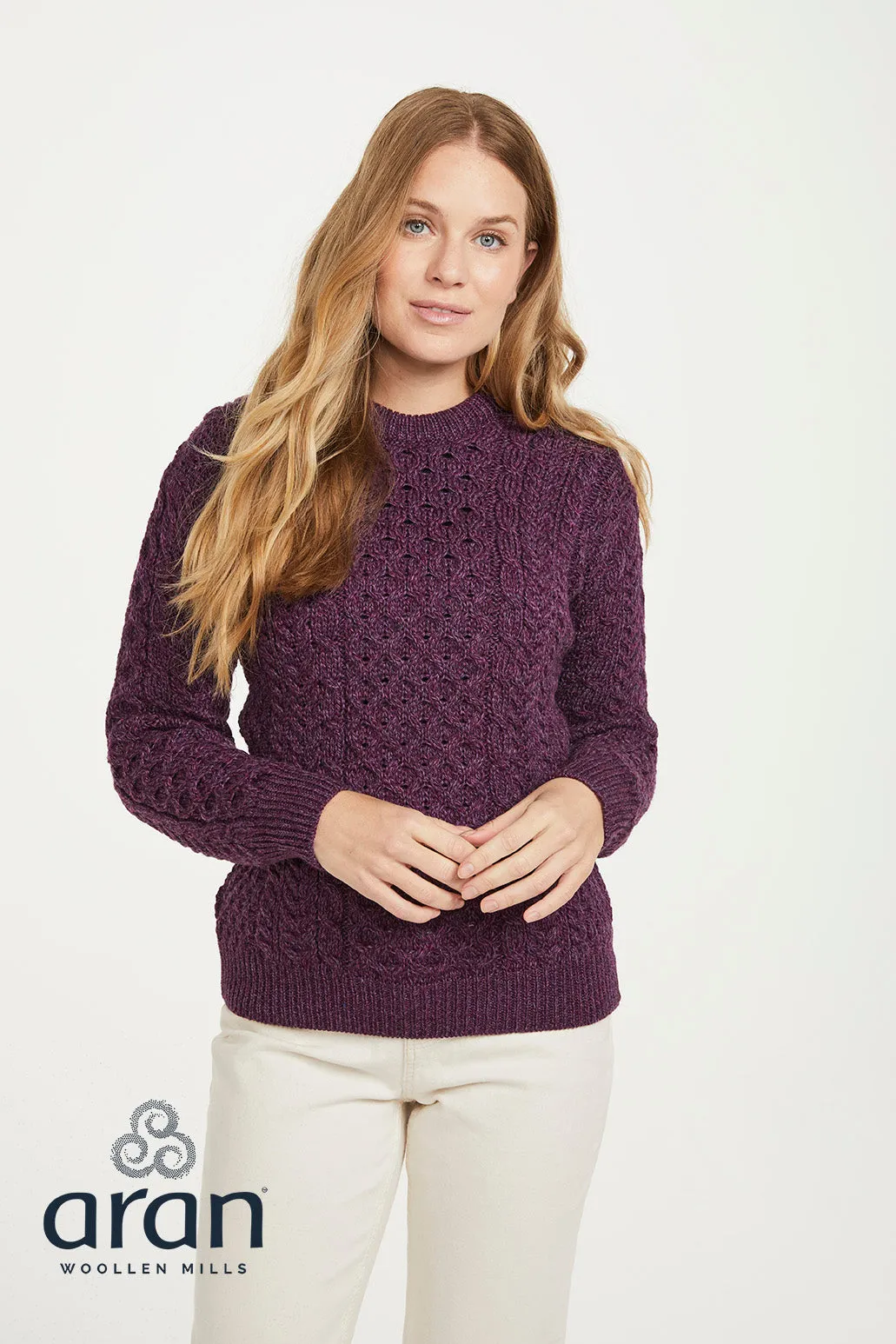 Shaped Traditional Wool Sweater