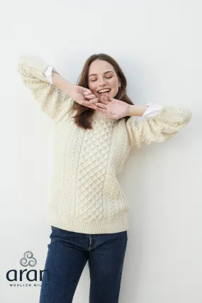 Shaped Traditional Wool Sweater