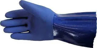 Showa 660 Blue Rubber Gloves -Pair