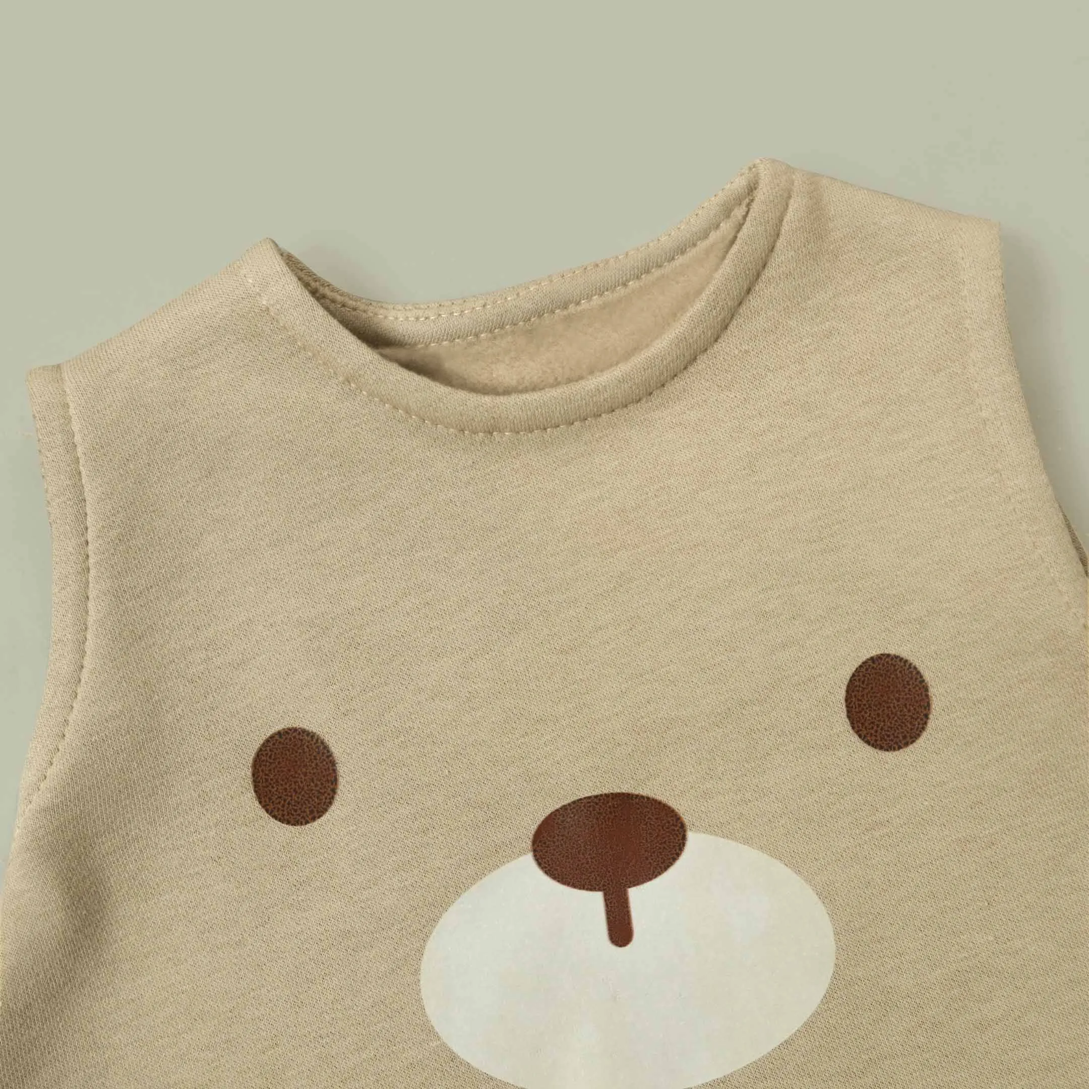 Snuggle Bear Fleece Top