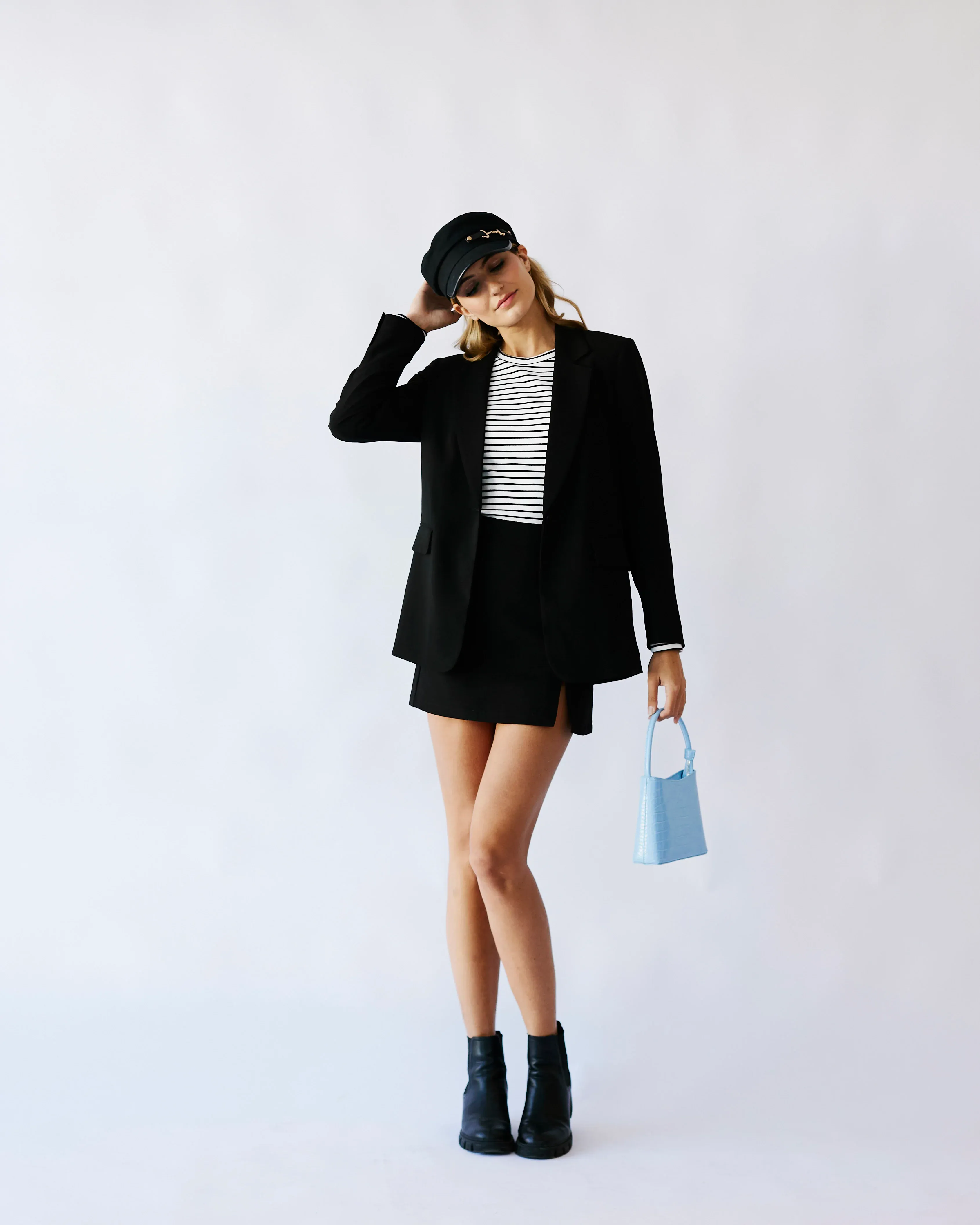 The Black Lined Blazer