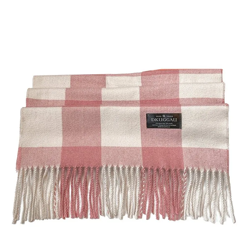 UGG Wool Scarf w/ Fringed