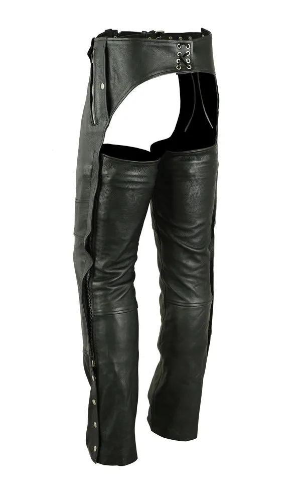 Unisex Double Deep Pocket Thermal Lined Chaps - DS405