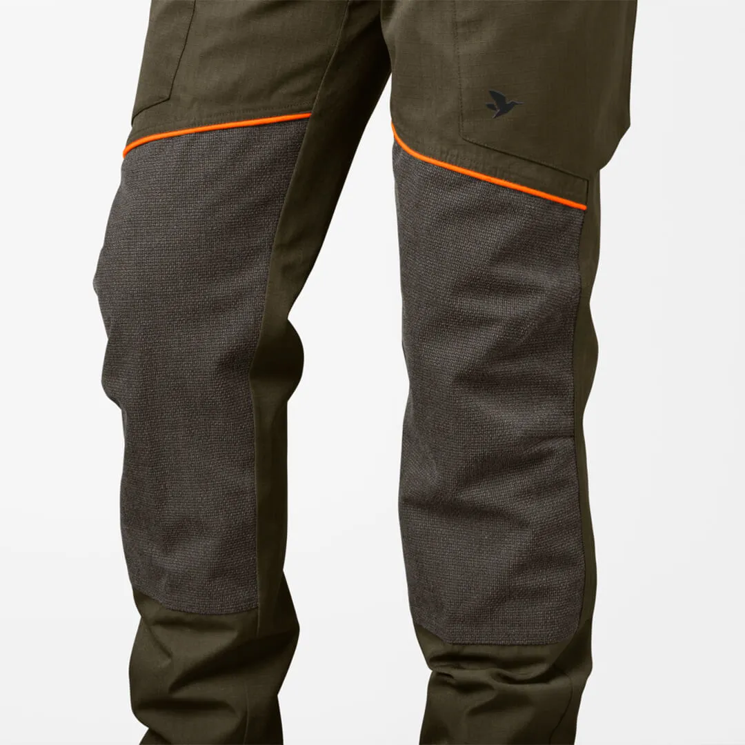 Venture Trousers - Pine Green/Hi-Vis Orange by Seeland