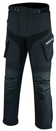 Warrior Gears® Protect Softshell Motorcycle Trousers Hitech Fabric Winter Pants for men