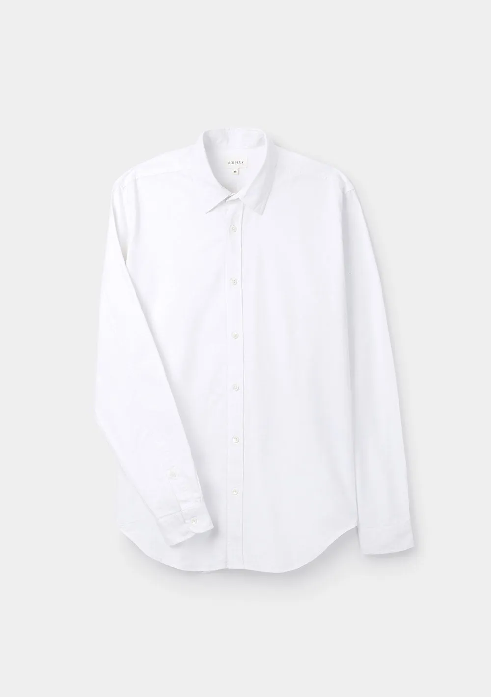 White Oxford Collared Shirt