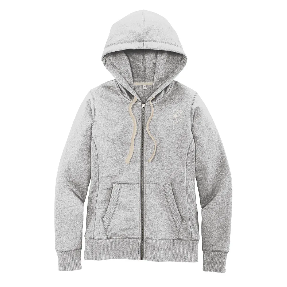 Women's District Re-Fleece Full Zip Hoodie