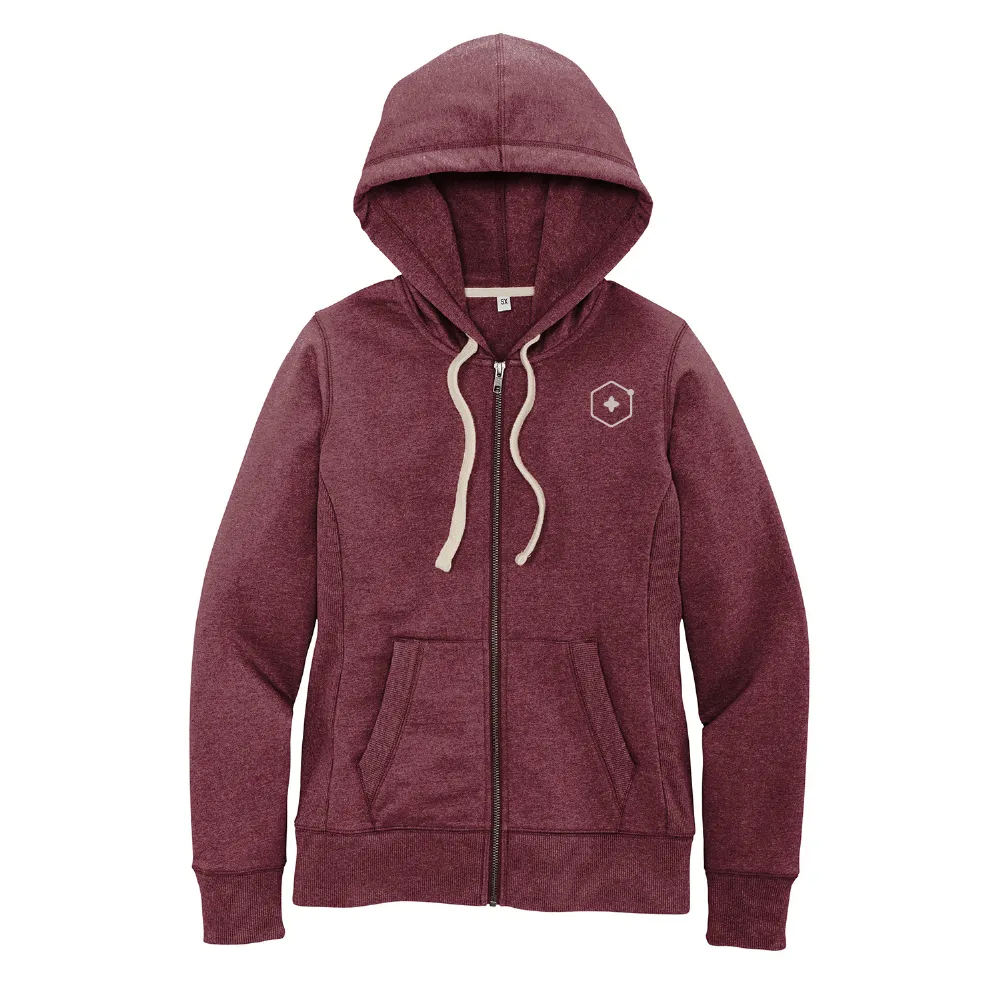 Women's District Re-Fleece Full Zip Hoodie