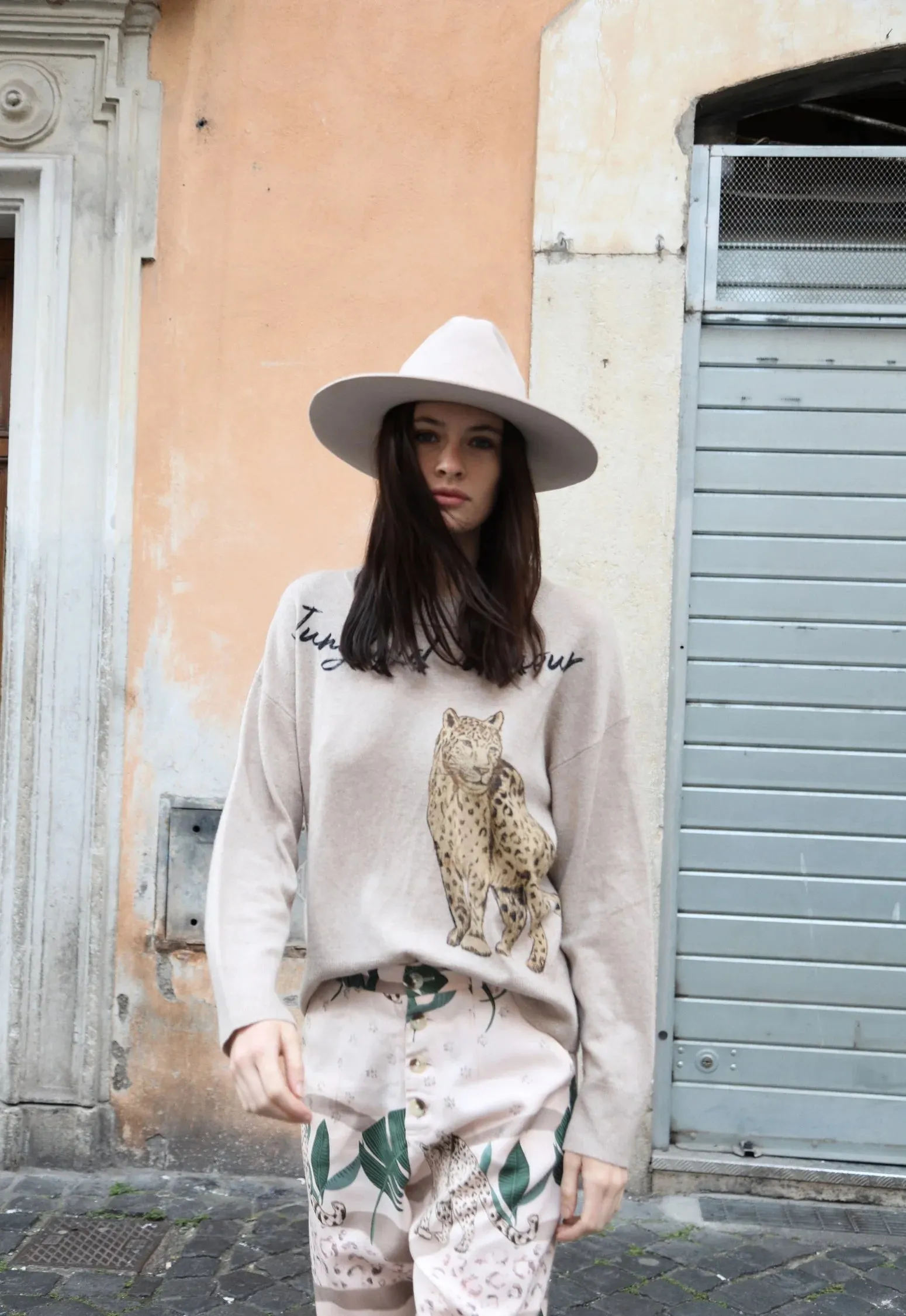 WOOL SWEATER JUNGLE D' AMOUR