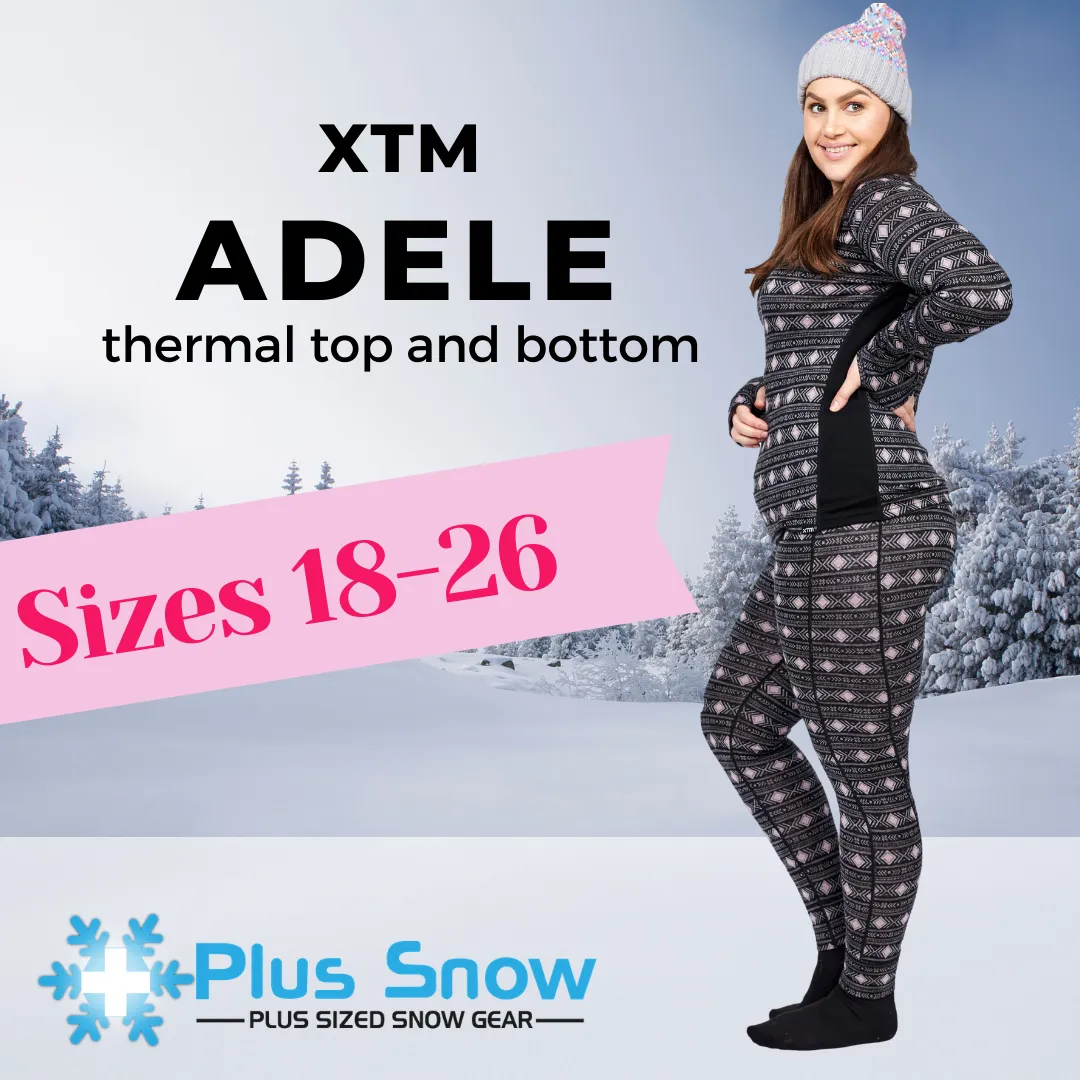 XTM Adele Merino Wool Plus Size Womens Thermal Pant Sizes 18-20